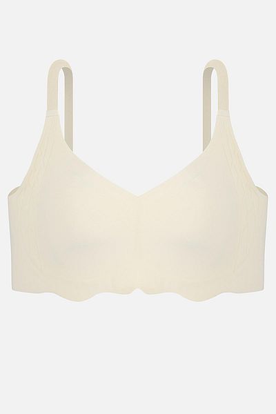 Wonna Ghost laser cut non-wired Stitch-Free bra - non-supportive - 2816 - ecru