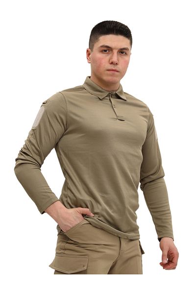 SINGLE SWORD Μακρυμάνικο μπλουζάκι Polo Neck - T-Shirt