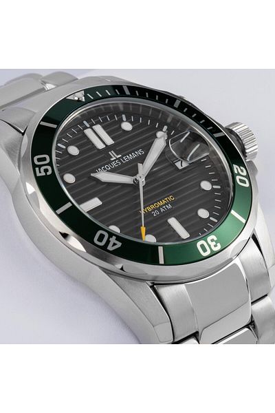Jacques Lemans Hybromatic 1-2170k Men's Wristwatch