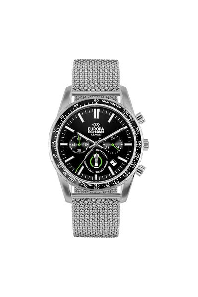 Jacques Lemans Uefa Ecl-101b Erkek Kol Saati