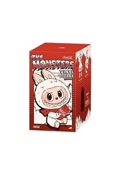 OEM Breloc Jucărie de pluș LaBubu Cola, figurina surpriză, Mystery Box, 7 cm, din seria LaBubu x Coca