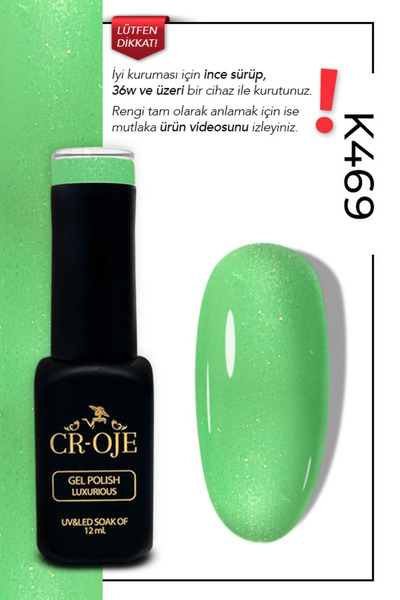 CROJE KALICI OJE K469- Simli (12 ML.)