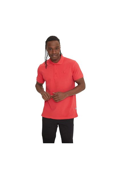 The Crow Father Basic Polo Red Men's Tshirt