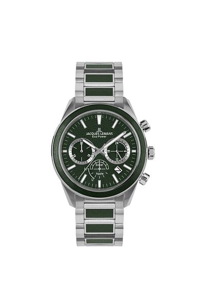 Jacques Lemans Mens Watch 1-2115g, Quartz, 44mm, 10atm
