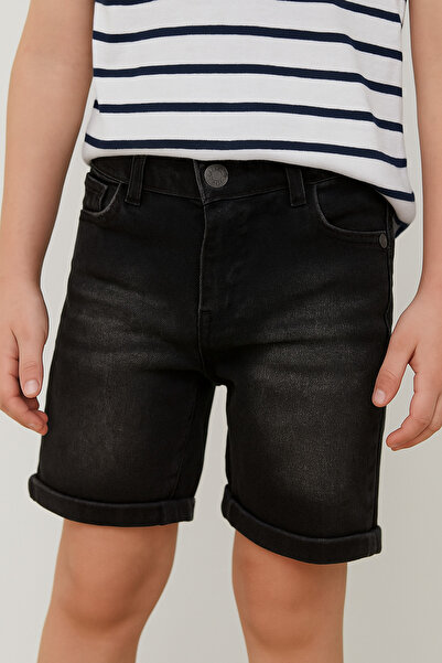 Gold Class Kidswear Τζιν σορτς για αγόρια - Διπλές τσέπες και φερμουάρ