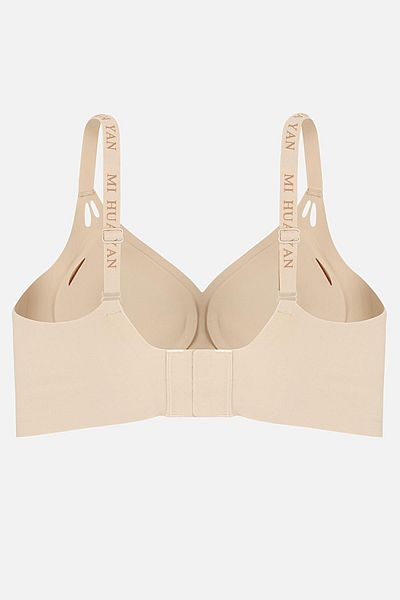 Wonna Ghost Laser Cut Seamless Bra Without Underwire - Non-Support - 2801 - Powder