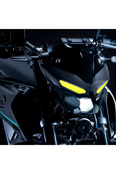Yamaha MT-25 Sarı Far Sticker