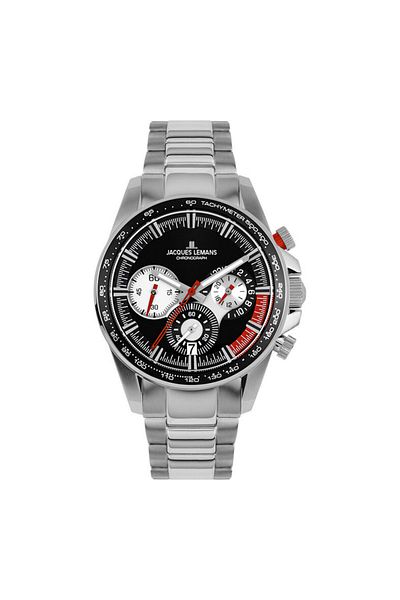 Jacques Lemans Mens Watch 1-2127e, Quartz, 40mm, 10atm