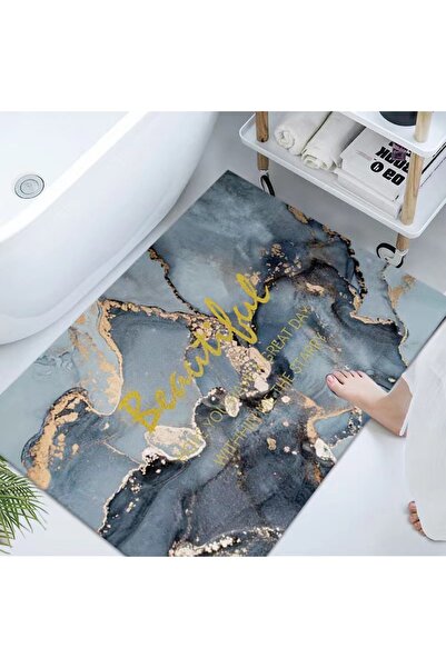 zyteq Covor baie ZYTEQ®️ diatom, absorbant, antiderapant, rulabil, 50x80 cm, ...