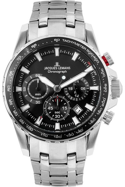 Jacques Lemans Mens Watch Jacques Lemans 1-2099D, Quartz, 42mm, 10ATM