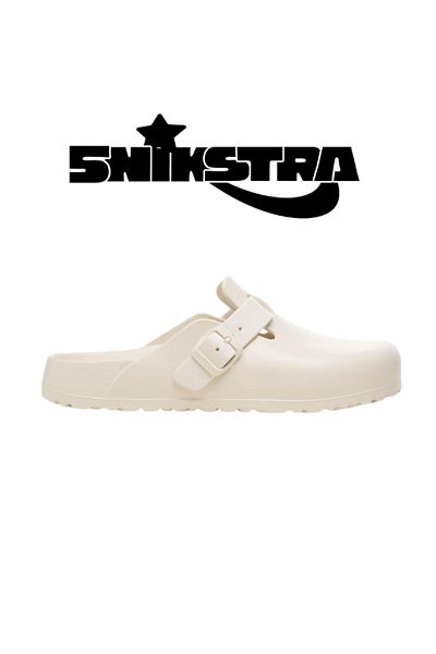 Birkenstock 1027381 Boston Eva Eggshell Sneakers
