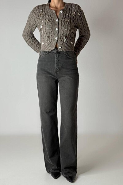 LACARINO 7714 W.leg Kadın Jean Pantolon