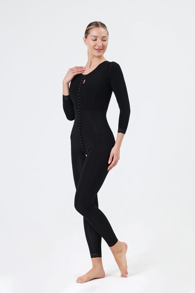 LİPOTEKS Postoperative Full Body Liposuction Corset with Sleeves