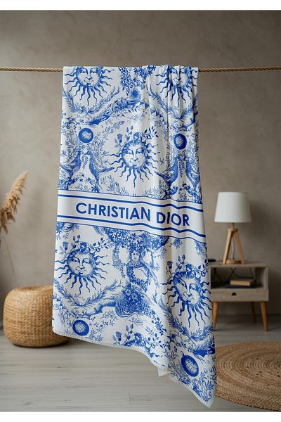 Doruklar Home Collection Πετσέτα θάλασσας με μοντέρνα σχέδια ψηφιακής εκτύπωσης 80x160 cm Lux34