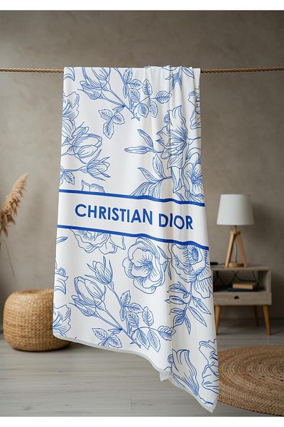 Doruklar Home Collection Πετσέτα θάλασσας με μοντέρνα σχέδια ψηφιακής εκτύπωσης 80x160 cm Lux69
