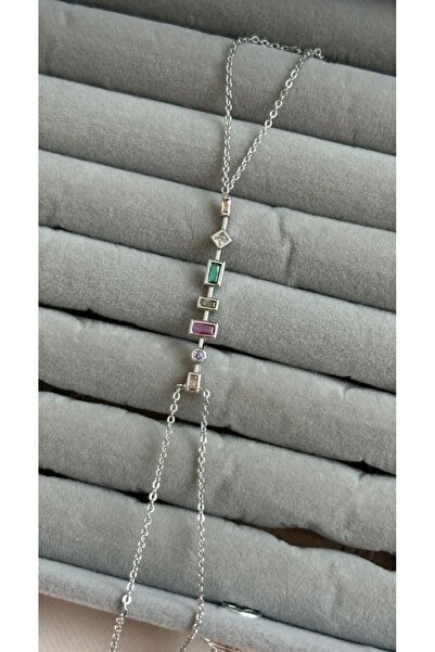 ASNA JEWELLERY سوار شاهميران من الفولاذ المرصع بالأحجار الملونة