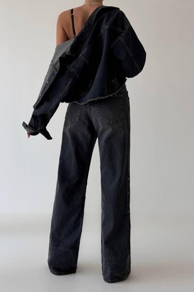 LACARINO Dámské džínové kalhoty 7650 Baggy Flare