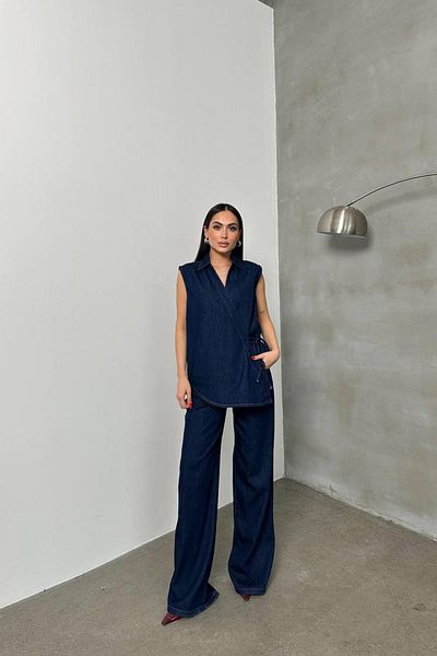 LACARINO 7968 Women's Jean Blouse