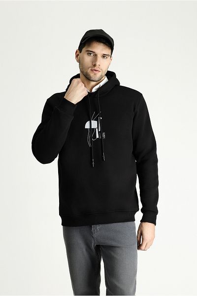 Kiğılı Hooded Printed Cotton Sweatshirt