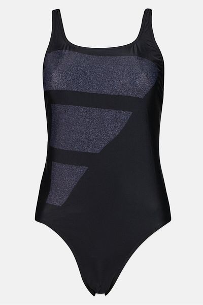 adidas Women Brand Logo One Piece Swimwear, Black