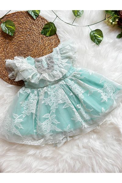 aysskids Yasemin 2 Tutu Puffy Birthday Special Day Baby Girl Dress