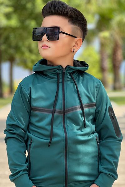 Pina Kids Σετ αθλητικής φόρμας Unisex Diver Fabric Hooded ESF-600