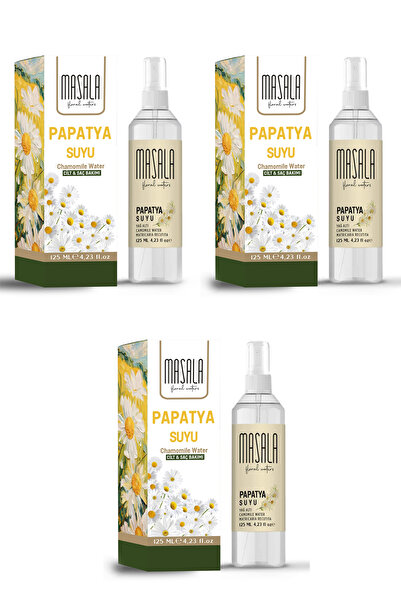 Masala Papatya Suyu 125 Ml - Chamomile Floral Water X 3 Adet