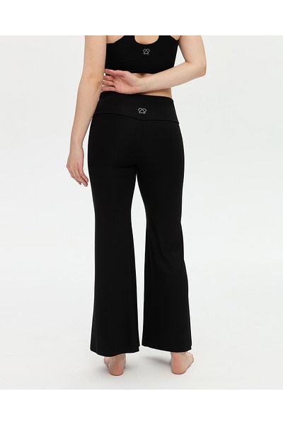Ayma Active Yoga Pants with Black Shorts Thin Draped Yoga Pants