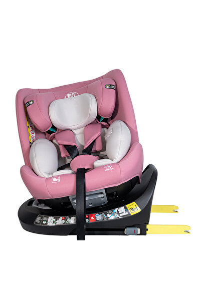 BUF BOOF Scaun Auto Saphir DELUXE BUF BOOF iSIZE Purple Isofix pozitie somn 165 grade rotativ grade 40-150 cm