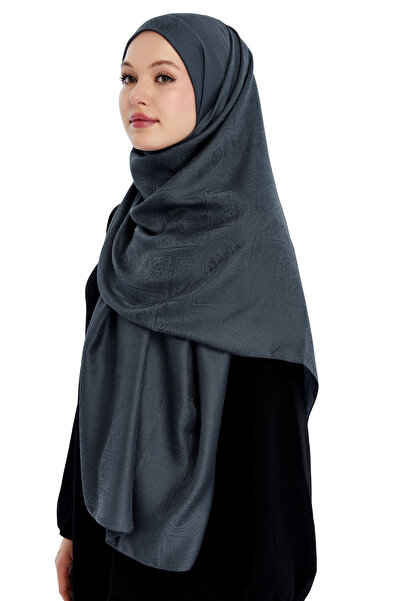 Altobeh Monogram Ethnic Pattern Shawl - Anthracite