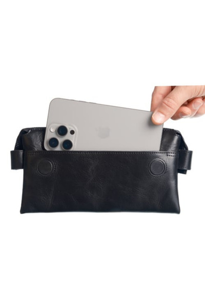 WATCHOFROYAL Crash Crazy Taba Genuine Leather Hand Bag