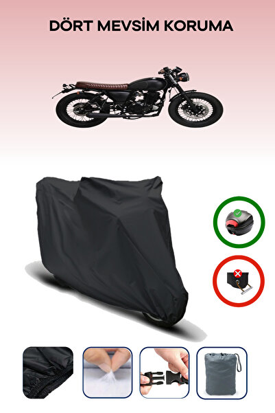 Breen Mutt Mongrel 250 Black MOTORCYCLE BRAND COMPATIBLE WITH BACK BAG