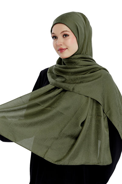 Altobeh Monogram Ethnic Pattern Shawl - Khaki