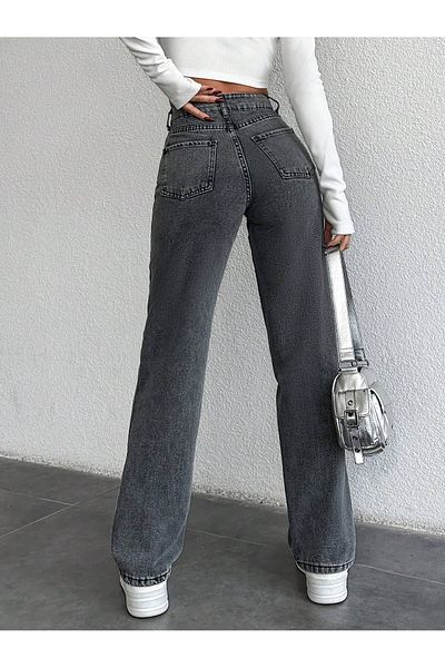 MODA Women's Straight Denim Pants