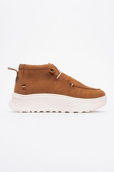 CCWAY AYAKKABI Women's boot taba suede
