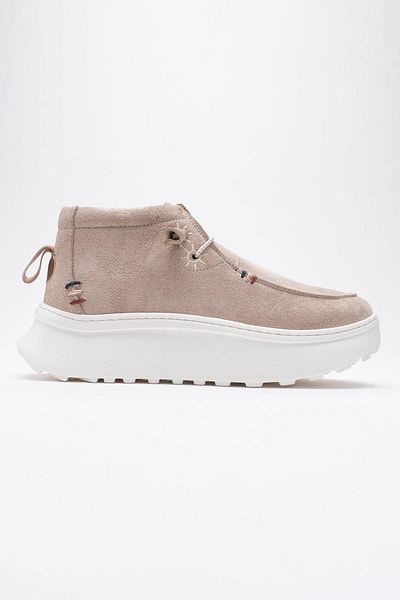 CCWAY AYAKKABI Cizme de damă MINK SUEDE