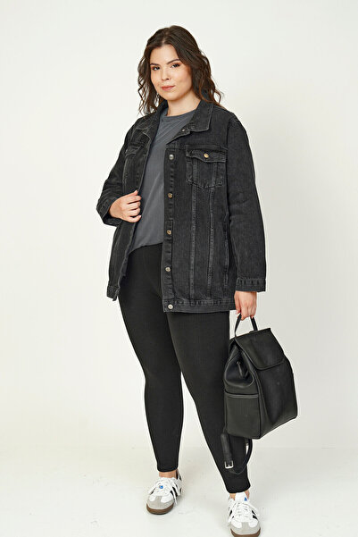 Büyük Moda Denim Jacket