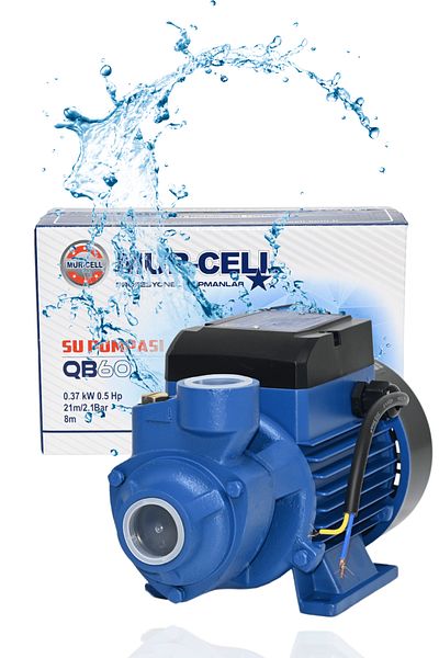 Mur-Cell Mur-Cel Qb 60 Micro Vortex Pump Water Pump 0.5 Hp 1 Inc