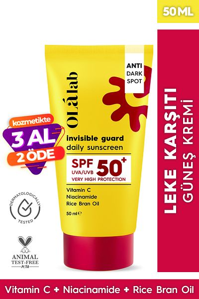 OlaLab High UV Protection SPF 50+ Sunscreen with Vitamin C - 50 ml