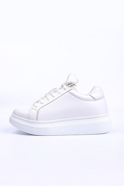 layki Pantofi sport de damă de culoare albă minunată