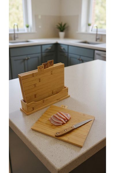 Bambum Tapenade 4-Piece Cutting Board