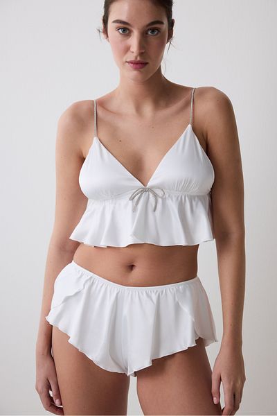 Penti Σατέν Υπόλευκο Bralet