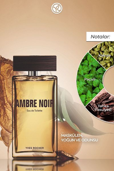 Yves Rocher Ambre Noir Erkek Edt-100 ml