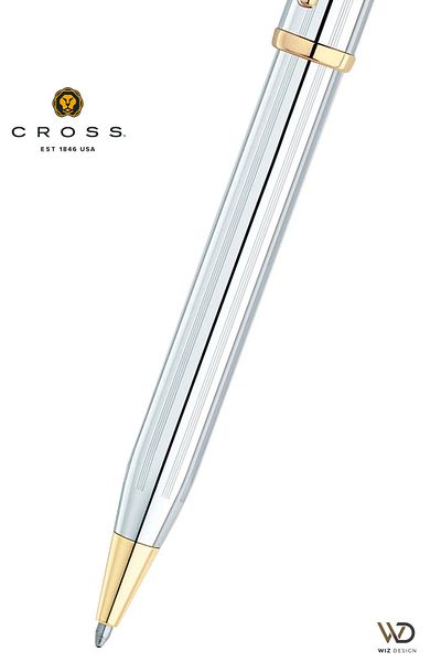 Cross مجموعة أقلام حبر جاف Century II 3309 Dolmakalem 3302wg مع صندوق هدايا خاص