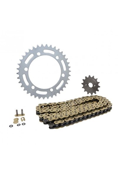 Genel Markalar R25-mt25 Zincir Dişli Seti Oringli (520 SFR GOLD ZİNCİR) 14t-43t