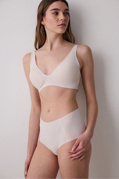 Penti Σουτιέν Invisible Ribbed Ceramic Beige