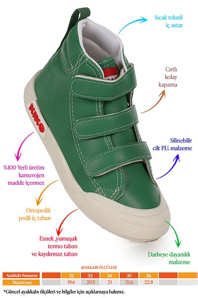 Kiko Kids Garf Daily Velcro Boys Boat Παπούτσια