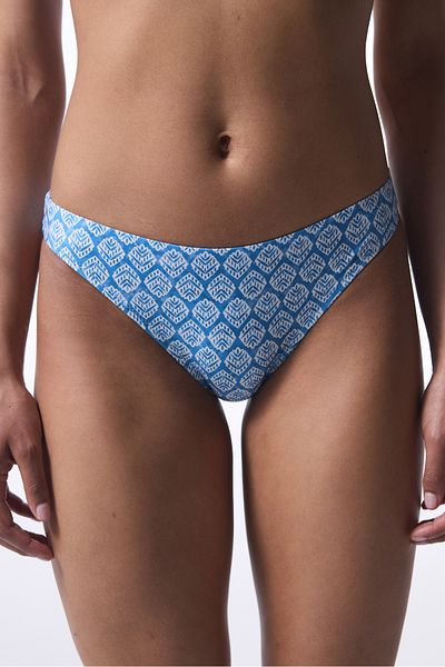 Penti Blue Argyle Patterned Bikini Bottom
