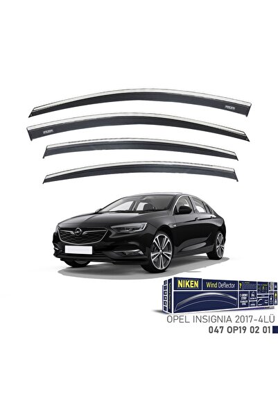 Niken Opel Insignia Niken Kromlu Cam Rüzgarlığı 4lü Set 2017 ve Üstü