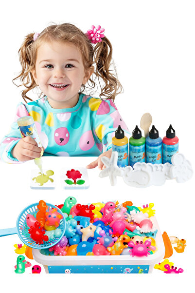 Maisonord Magic Water Elf Sihirli Su Hayvanları Kendin Yap Eğitici Oyun Seti